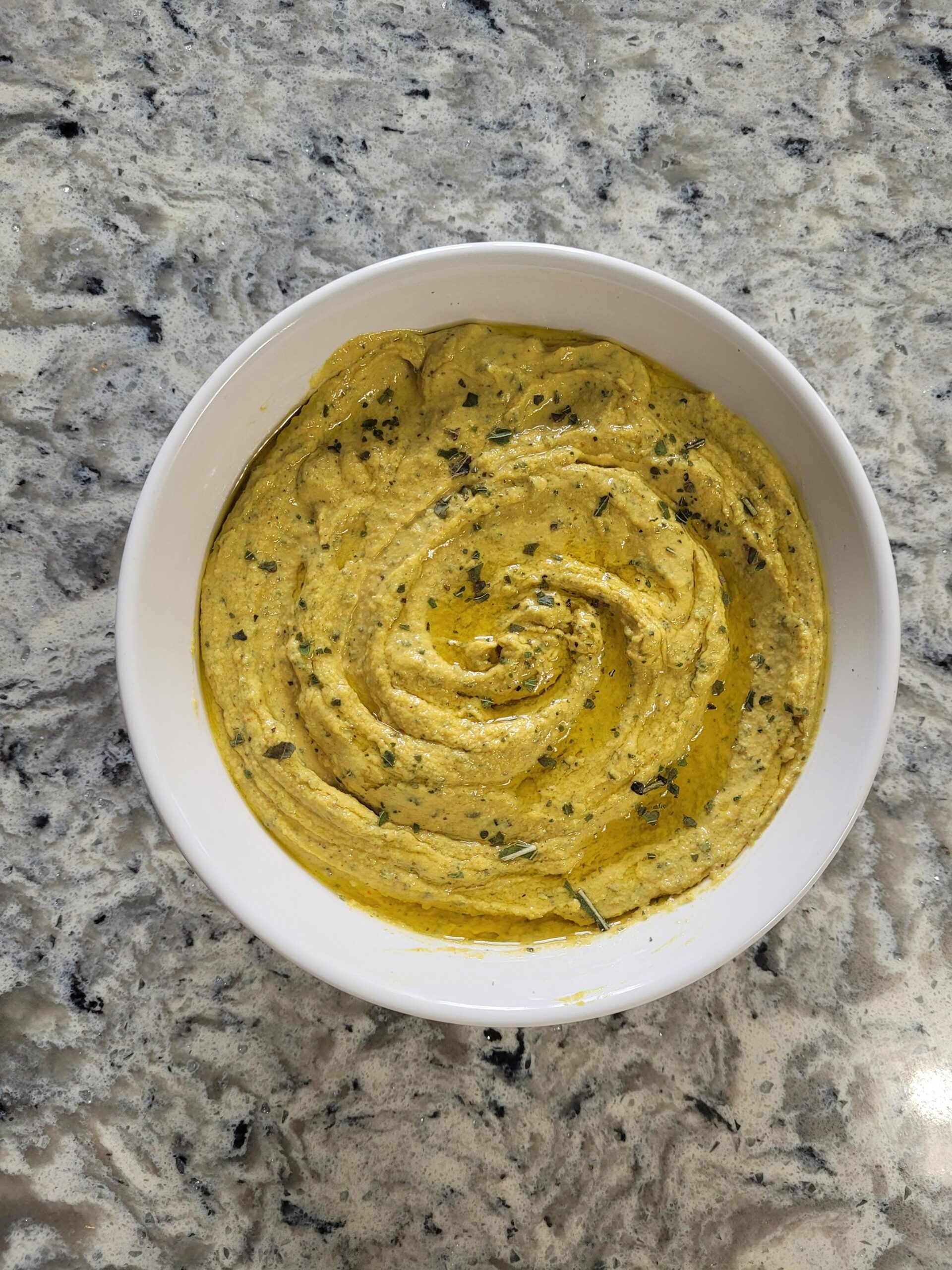 Garlic & Turmeric Chickpea Hummus